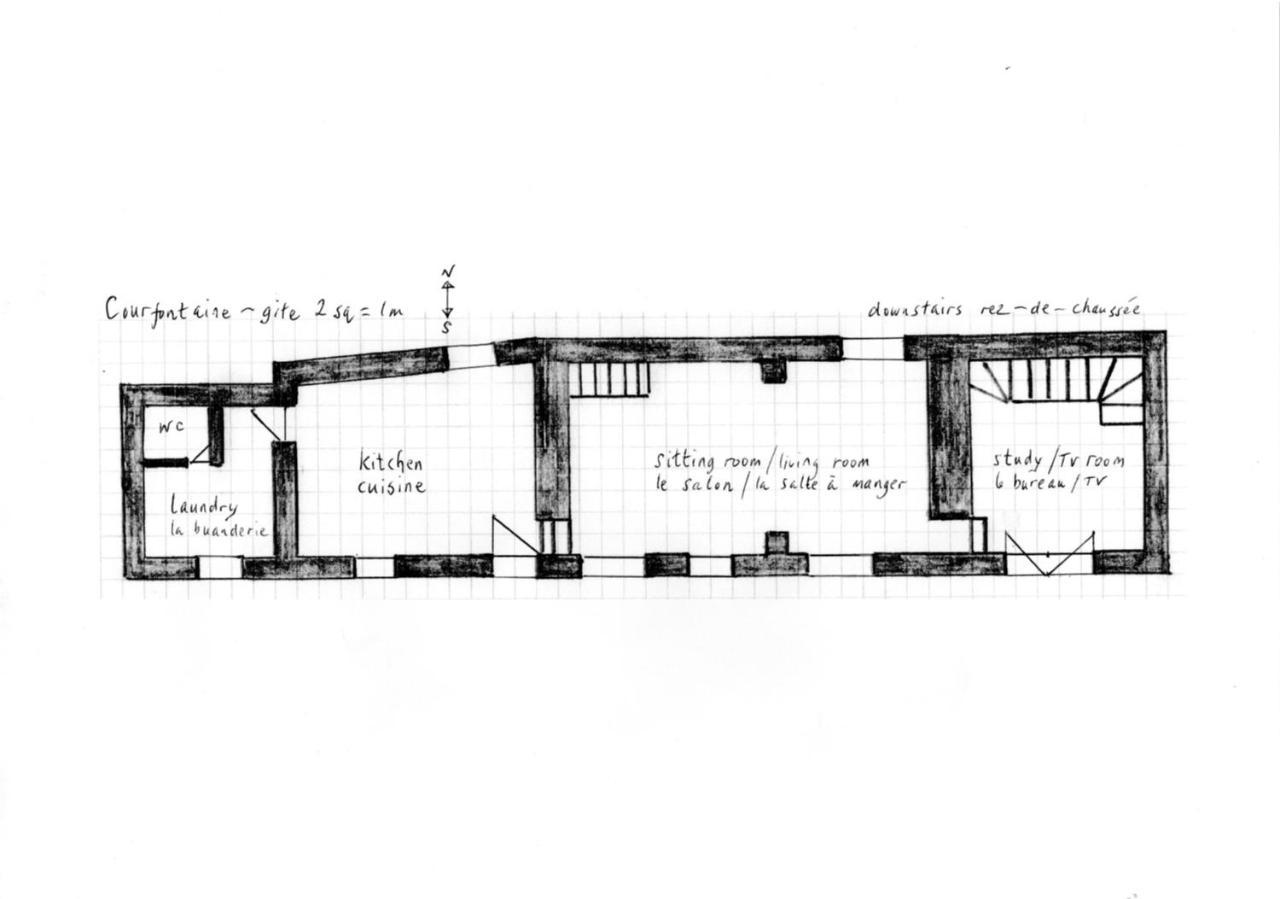 Private Farmhouse For Six In The Countryside Saint-Pierre-sur-Orthe Kültér fotó